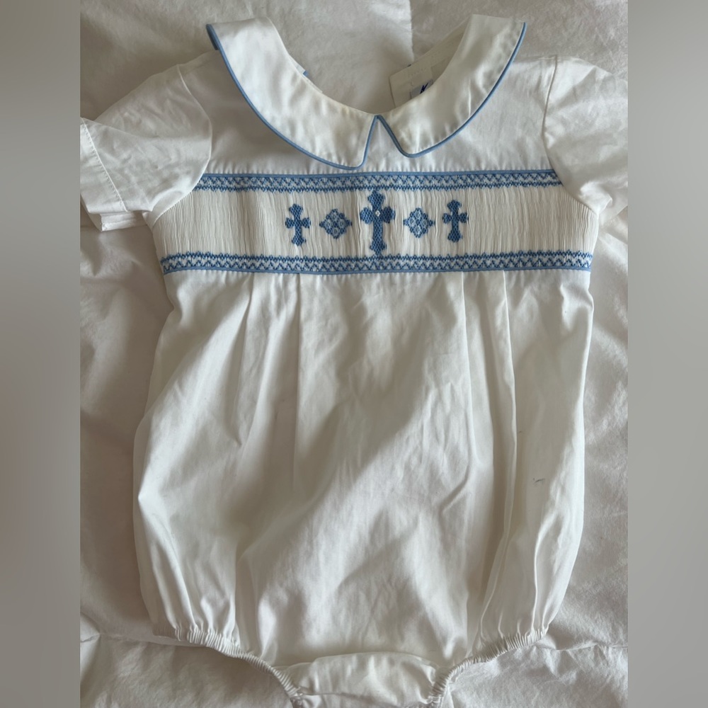 Smocked Baptism Bubble